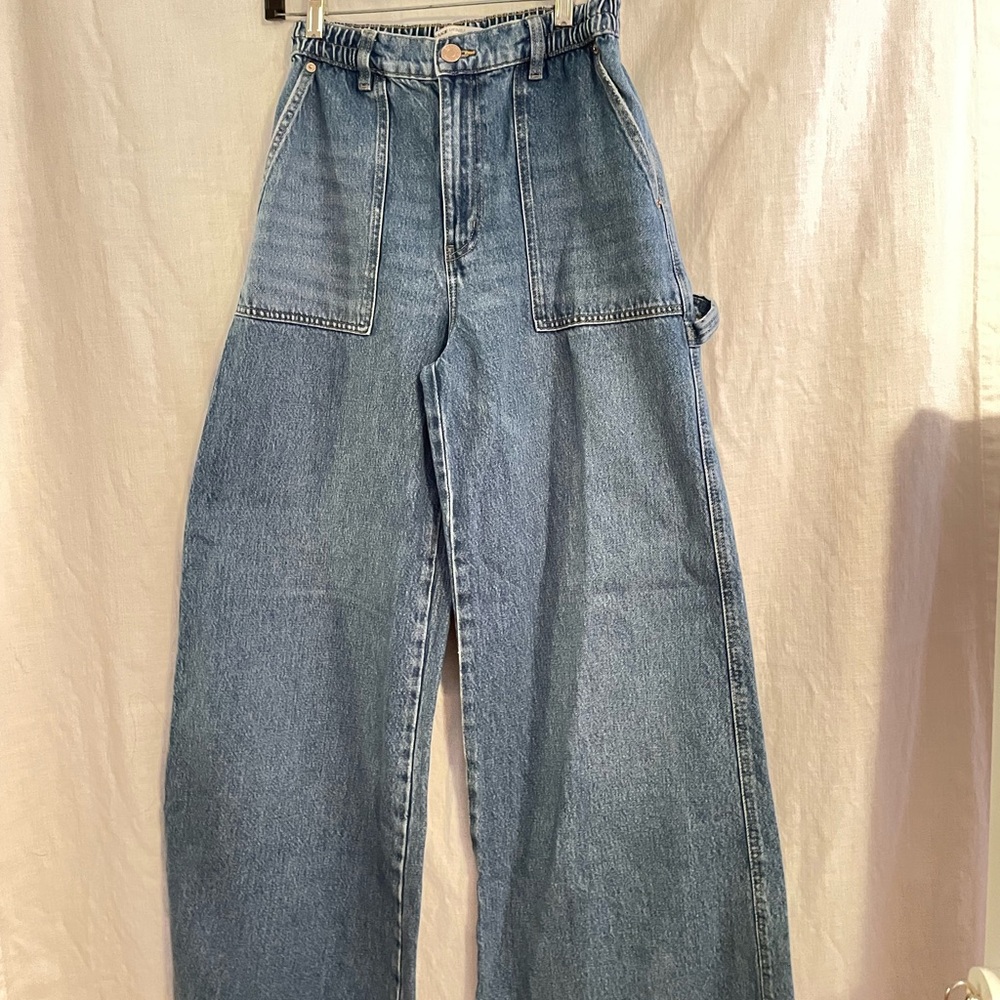 Garage Classic Denim Wide-Leg Jeans